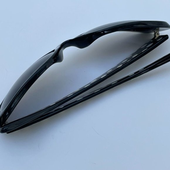 Miu Miu Women Sunglasses Polarized Eye Wear Black W/ White Dots SMU16F 57[]15 - Picture 7 of 12